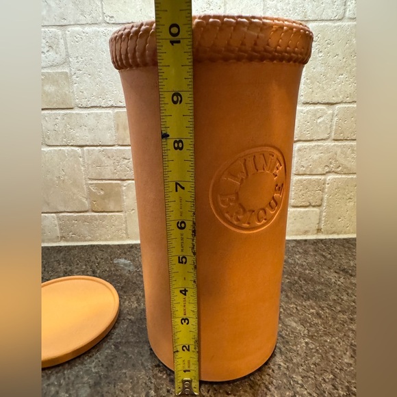 NWOT Vintage Wine Brique Terracotta Wine Chiller - Picture 3 of 12
